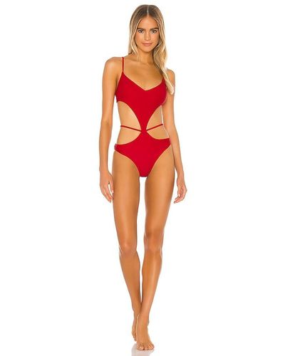 Lovers + Friends Fortune One Piece - Red