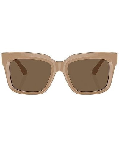 Burberry Square Sunglasses - Natural