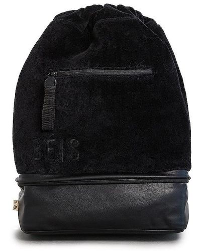 BEIS Mochila terry - Negro