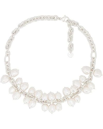 Cult Gaia Dolly Necklace - White