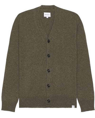 Norse Projects カーディガン - グリーン