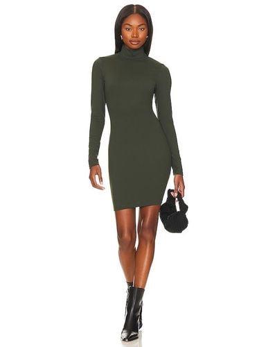 Susana Monaco Long Sleeve Mini Dress - Green