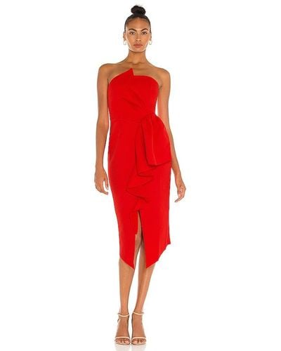 Elliatt Vestido reception - Rojo