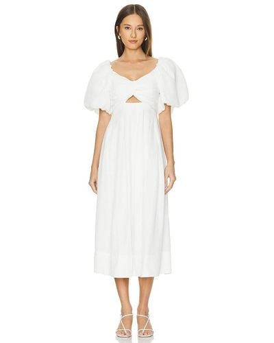 Astr Serilda Dress - White