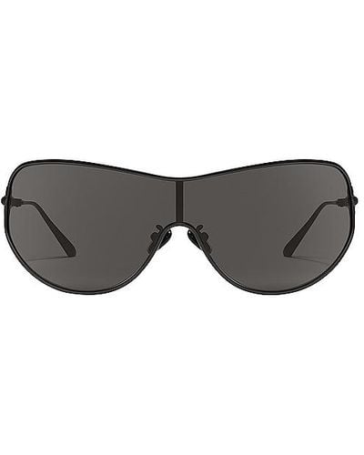 Quay X Guizio Balance Shield Sunglasses - Black