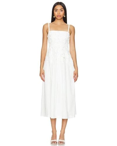 Jonathan Simkhai Veronica Midi Dress - White