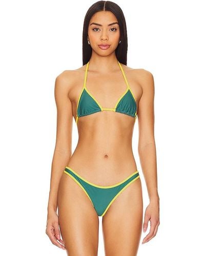 Miaou Jo Bikini Top - Green
