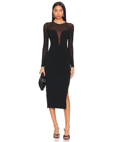 Astr Leona Jumper Dress - Black