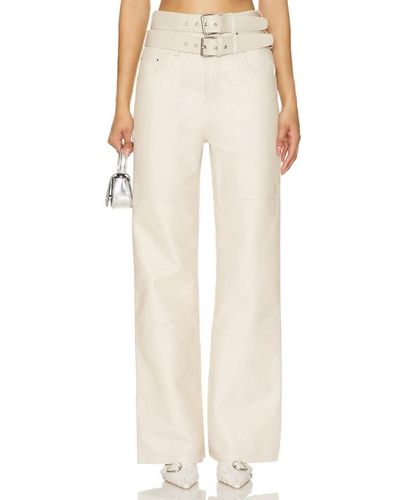 DEADWOOD Mirror Trousers - Natural