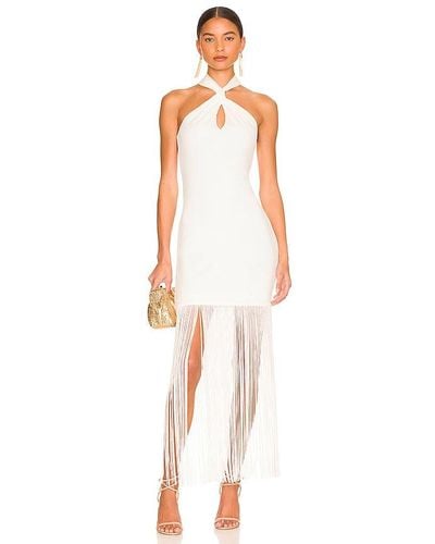 Alice + Olivia Alice + Olivia ROBE STEPH - Blanc