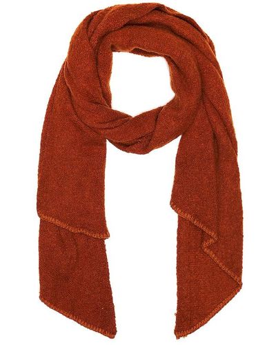 Free People Rangeley Recycled Scarf - Orange