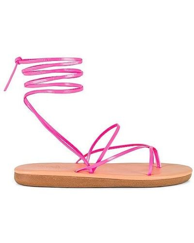 Ancient Greek Sandals FLIP FLOPS STRING - Pink