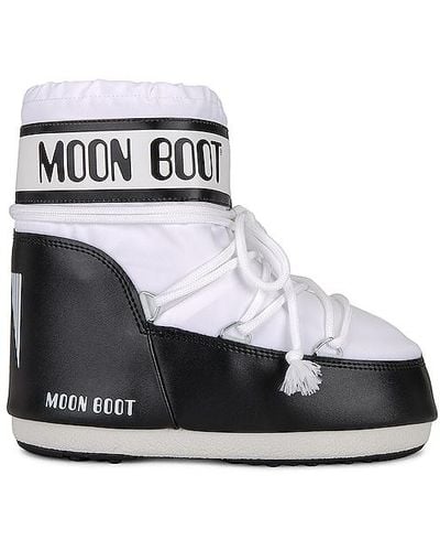 Moon Boot Bota icon low nylon - Blanco