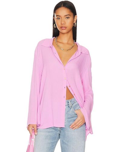 Lovers + Friends CHEMISE WHITNEY - Rose