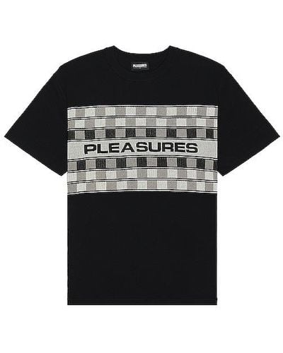 Pleasures Check Knit Shirt - Black