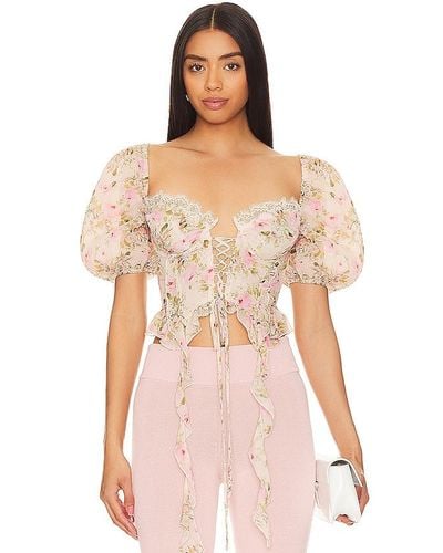 For Love & Lemons OBERTEIL EMMALINE - Pink