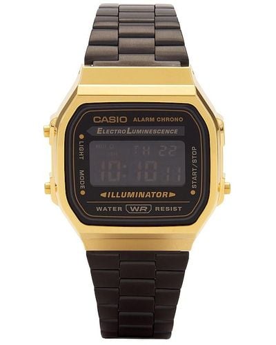 G-Shock Vintage A168 Series Watch - Black