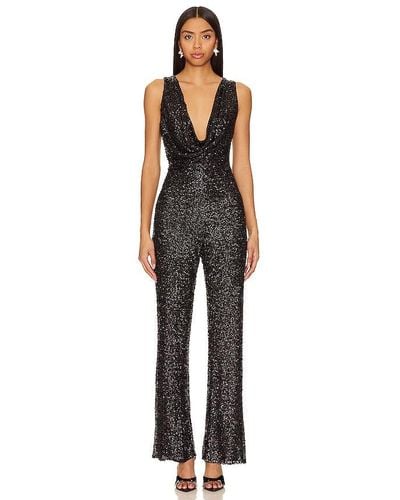 Nbd Heather Jumpsuit - Black