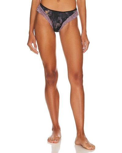 Free People X Intimately Fp She Silky Undie - Blue