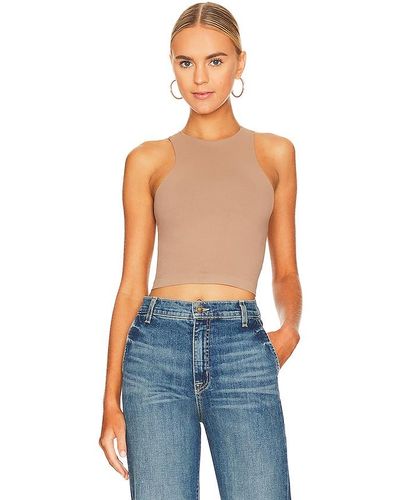 Free People TANK-TOP CLEAN LINES - Blau