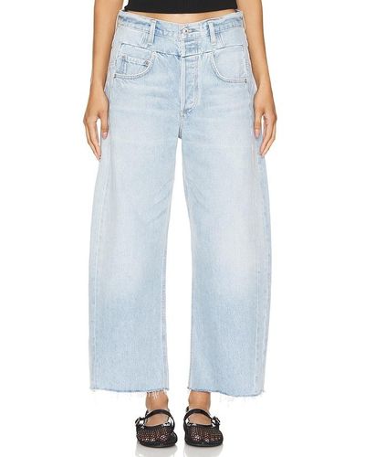 Citizens of Humanity Bisou Crop Wide Leg - Blue