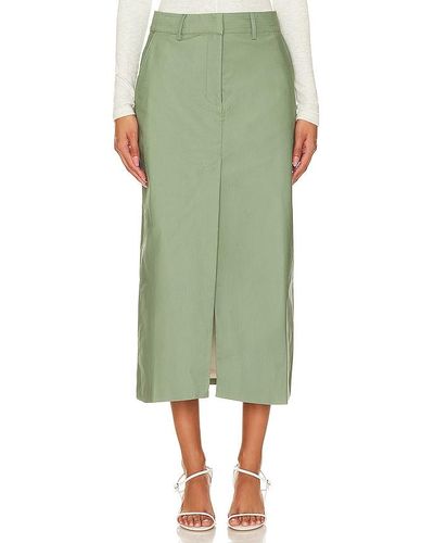 The Line By K Isabeau Maxi Skirt - Green