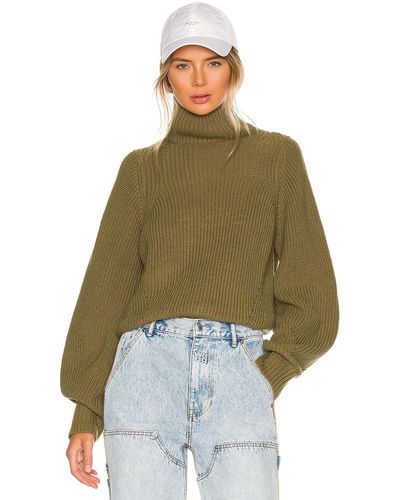 L'academie Raylee Turtleneck Sweater - グリーン