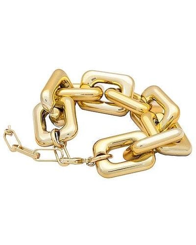 Amber Sceats Chunky Chain Bracelet - Metallic