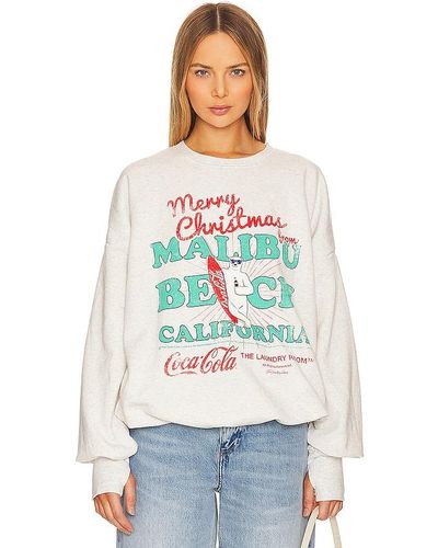 The Laundry Room Malibu Beach Christmas Jump Sweater - Gray