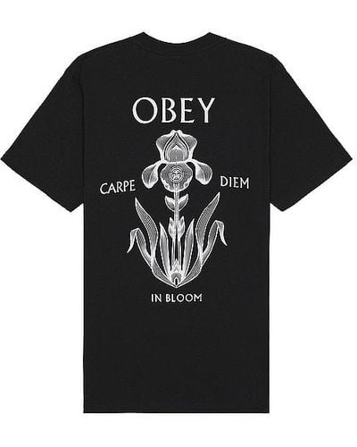 Obey Camiseta - Negro