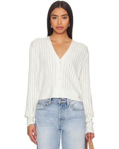 Anine Bing Hazel Cardigan - White