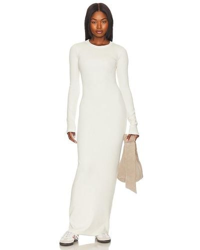 Cotton Citizen Verona Crewneck Maxi Dress - White