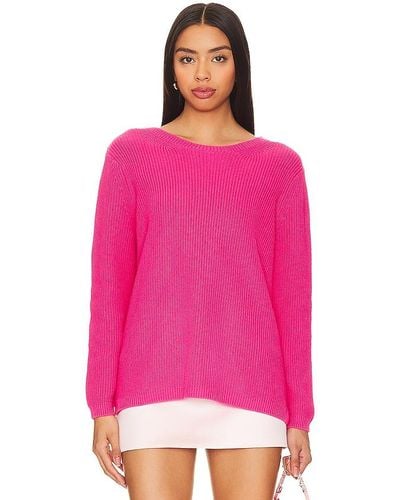 525 Emma Crewneck Sweater - Pink