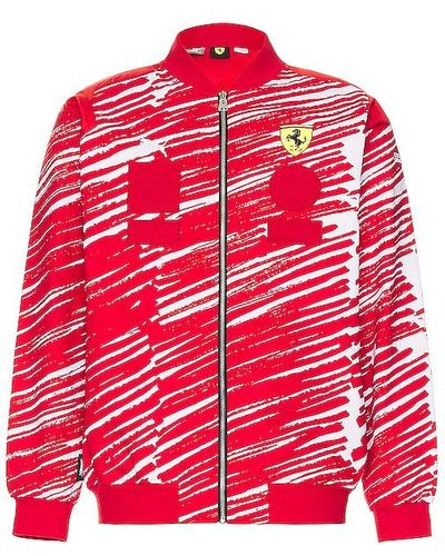 PUMA Ferrari X Joshua Vides Race Jacket - Red