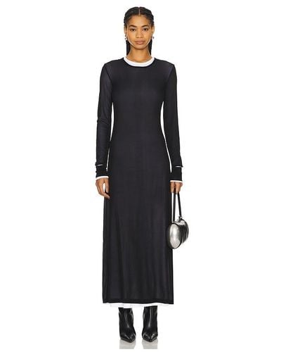 Helmut Lang Double Layer Dress - Black