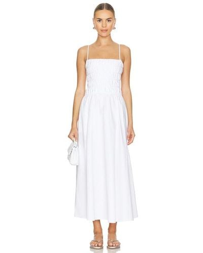 Solid & Striped The Delta Midi Dress - White