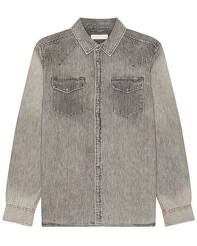 AllSaints HEMD - Grau