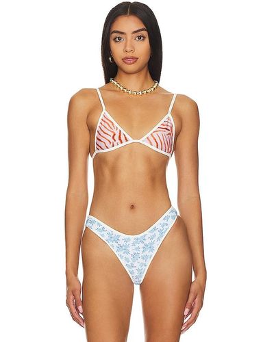 Acacia Swimwear Baja Bikini Top - Multicolor