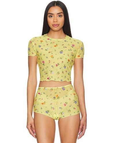 Only Hearts Meadow Sweet Baby Tee - Yellow