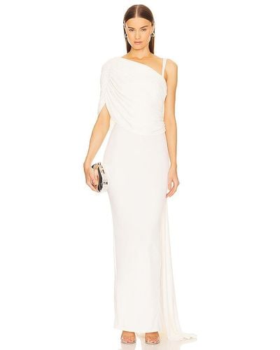 Michael Costello X Revolve Laurence Gown - White
