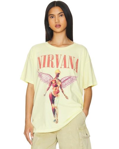 Daydreamer Camiseta nirvana - Amarillo