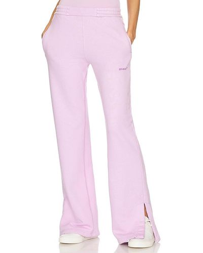 Off-White c/o Virgil Abloh Diag Tapered Sweatpant - Pink