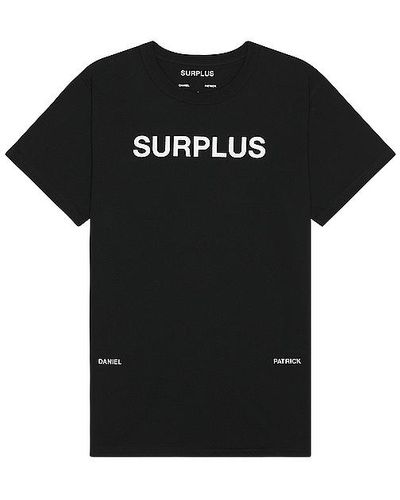 Daniel Patrick Surplus Logo Tee - Black