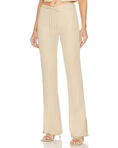 Lovers + Friends Abbey Pant - Natural