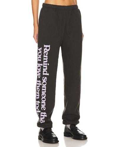 The Mayfair Group Somebody Loves You Sweatpants - Black