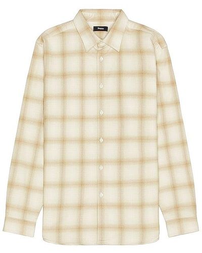 Theory Irving Flannel - Natural