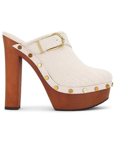 Veronica Beard Alek Clog - White