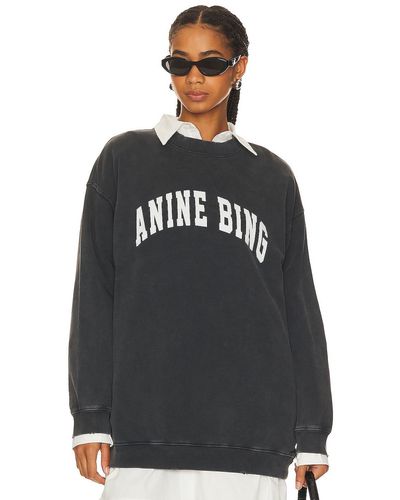 Anine Bing Tyler スウェットシャツ - ブラック
