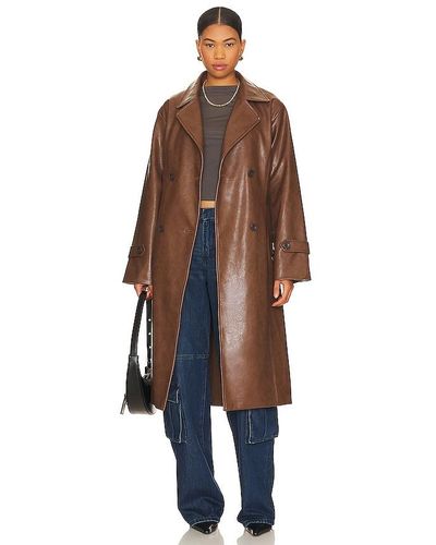 OW Collection Vermont Coat - Brown