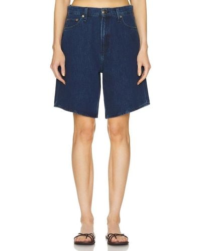 Rag & Bone SHORTS MCKENNA - Blau